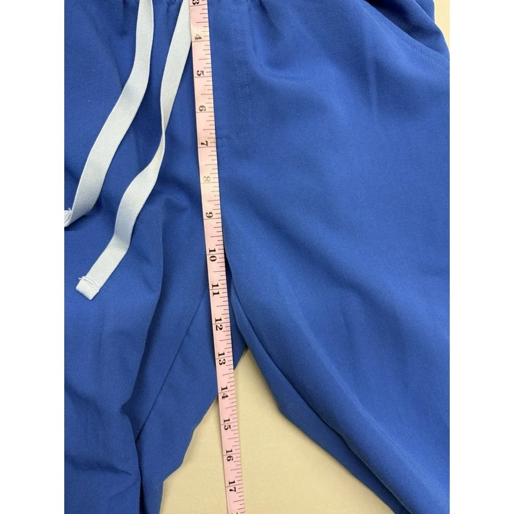 FIGS Zamora Jogger Scrub Pants Royal Blue XXS/P Yoga Waist Medical Uniform